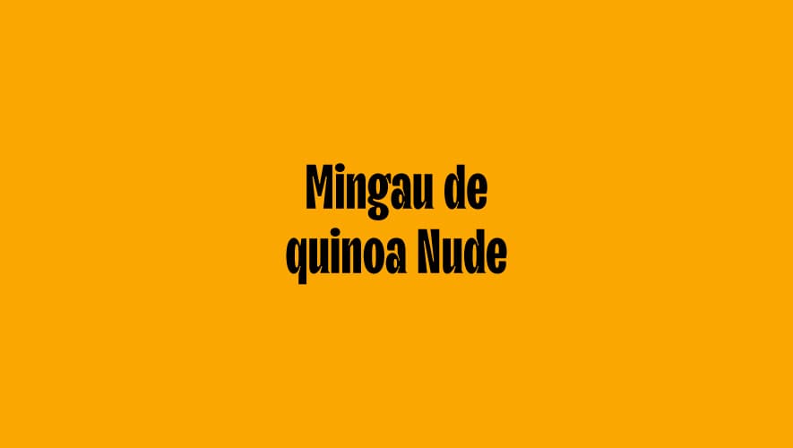 Cover Image for Mingau de quinoa Nude